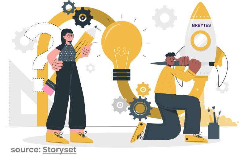 Image showing a student being successful with BrBytes program